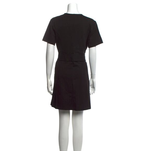 Joie Goldwin Short-Sleeve Belted Waist Cinch Wrap Dress Large - Picture 5 of 7